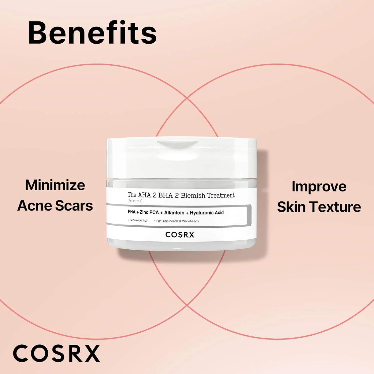 COSRX سيروم علاج لحب الشباب و الاثار من كوسركس 30 قطعة قطنية
