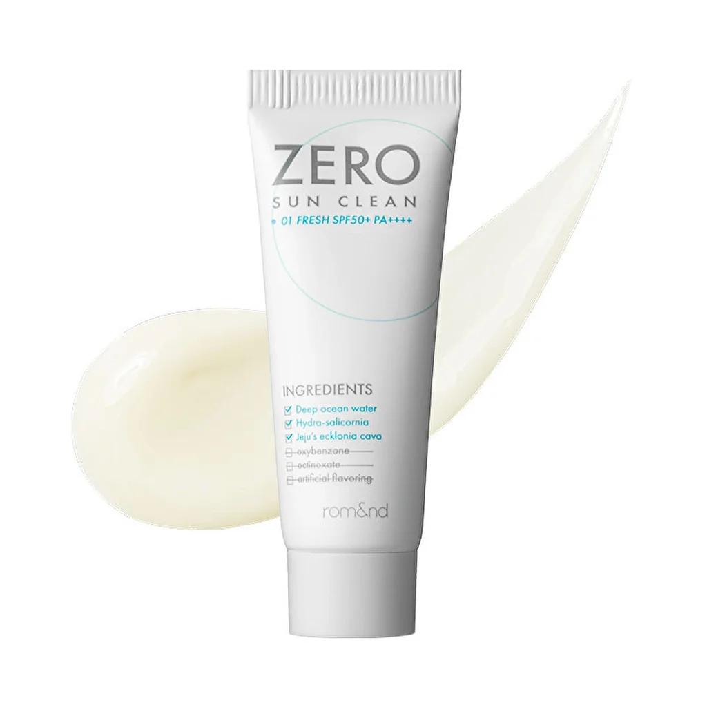 Rom&nd Zero Sun Clean Spf 50+ Sunscreen 01 fresh