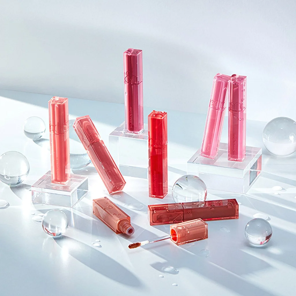 Rom&amp;nd Dewy Full Water Tint Color Lip Gloss 07 cherry Way