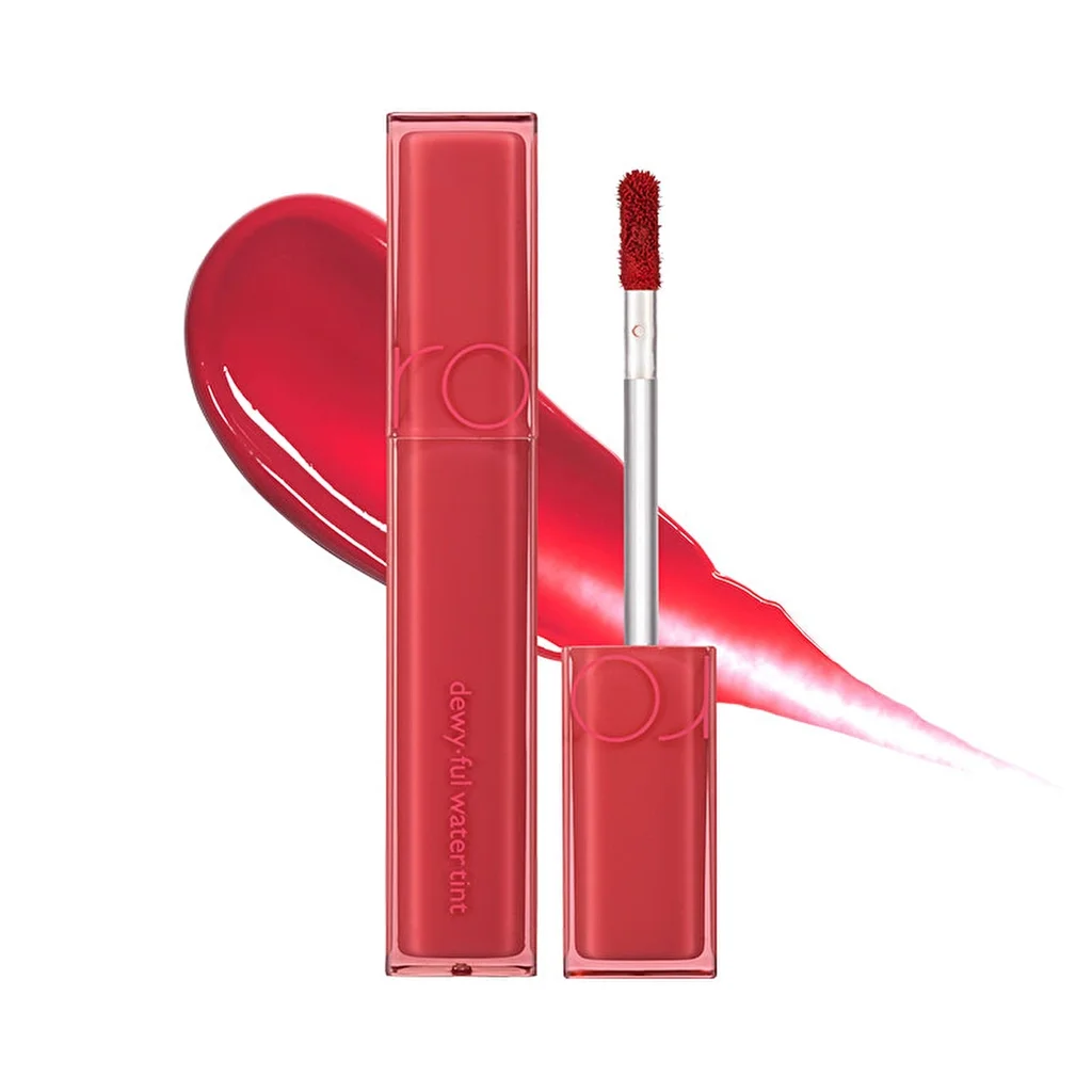 Rom&amp;nd Dewy Full Water Tint Color Lip Gloss 07 cherry Way
