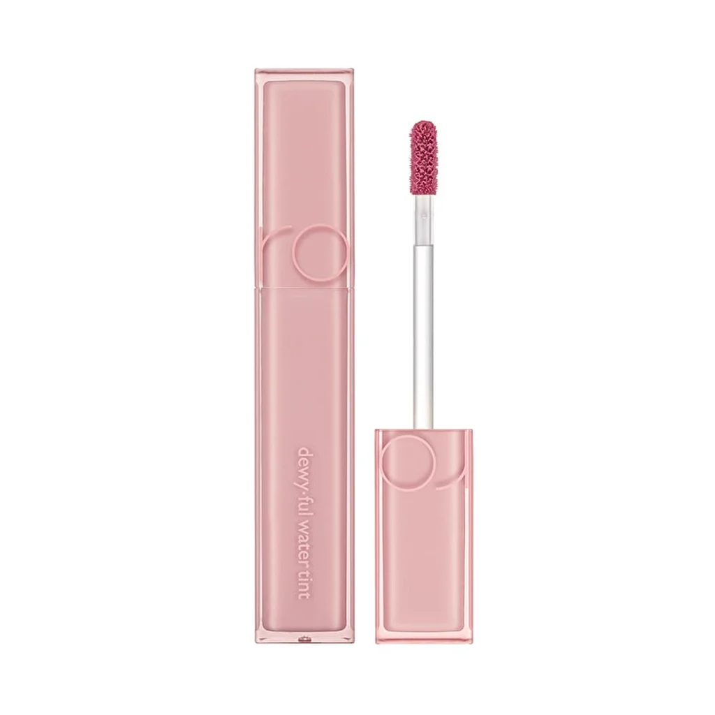 Rom&nd Dewy Ful Water Tint Color Lip Gloss 13 custard Mauve