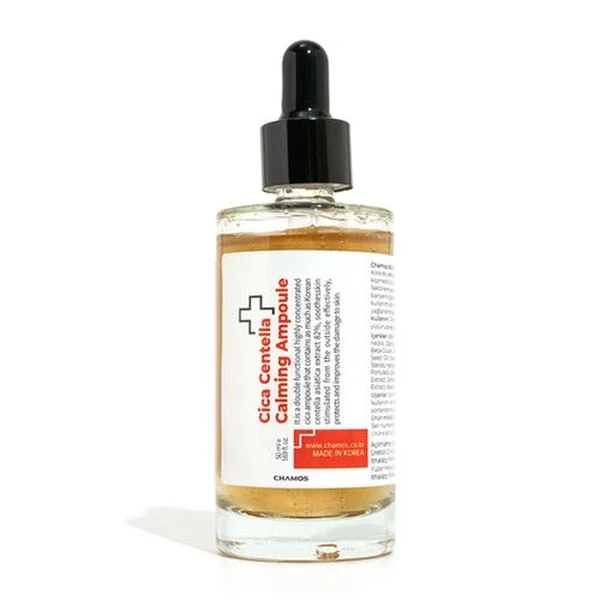 Chamos CICA Centella Calming Ampoule 50ml - Soothing Serum