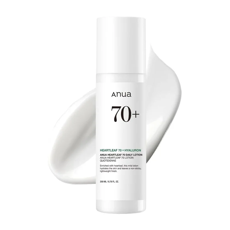 Heart Leaf Lotion 70% Moisturizer for Skin by Anwa Birch 200ml