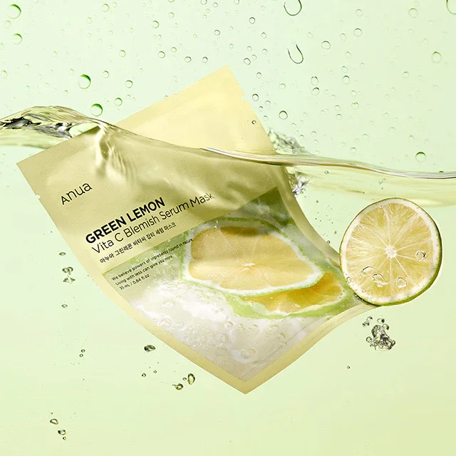 Anwa Birch 25ml Lemon Lime Vitamin C Hydrating Sheet Mask