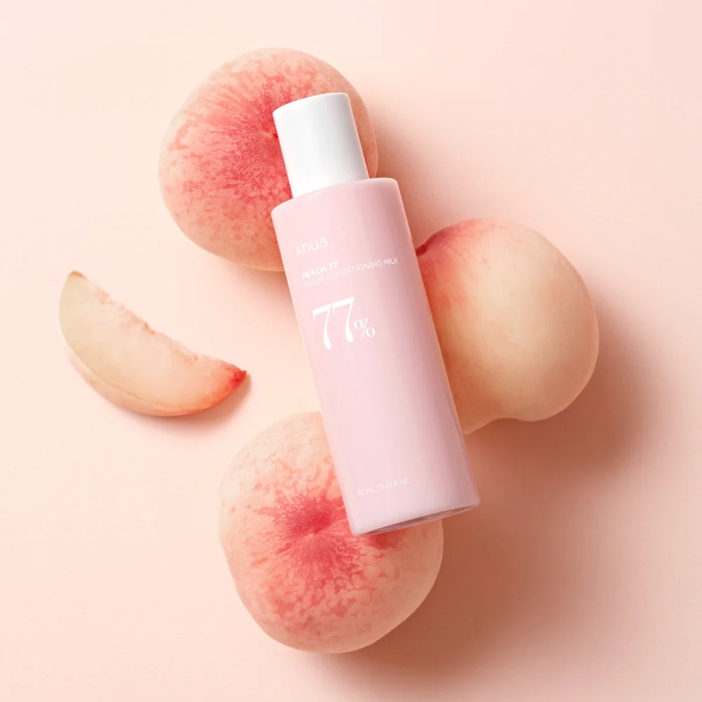 Peach Moisturizing Milk Lotion with 77% Niacin, 150 ml