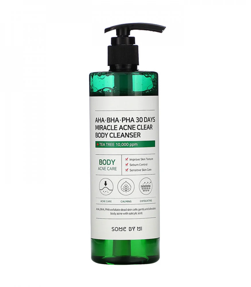 Miracle Peeling Acid Body Wash for Acne Treatment by Some By Mi 400g