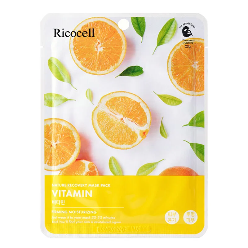 Ricocell Moisturizing And Brightening Mask With Vitamin C 23 g