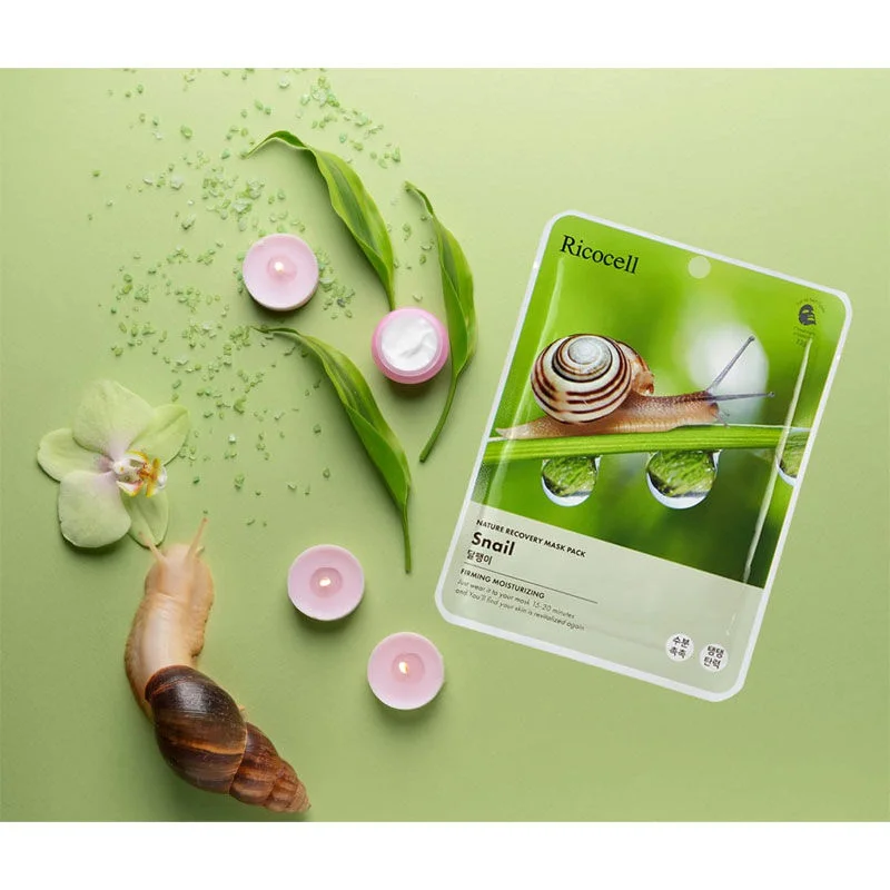 Маска для восстановления Ricocell Nature с улиткой 23 г