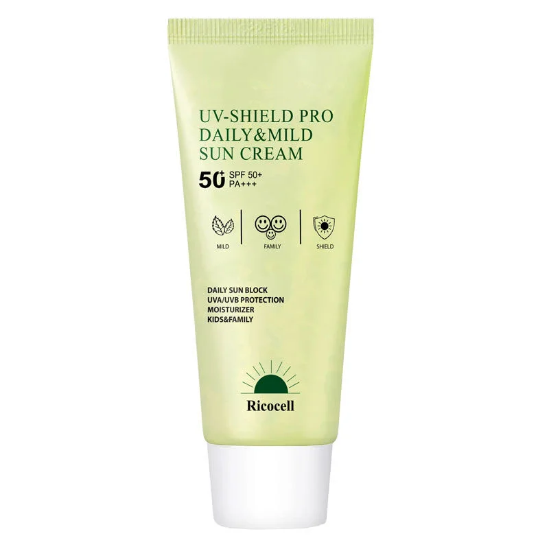 Ricocell Uv Shield Pro Daily Mild Sun Cream Spf 50+ Pa+++ 70 ml