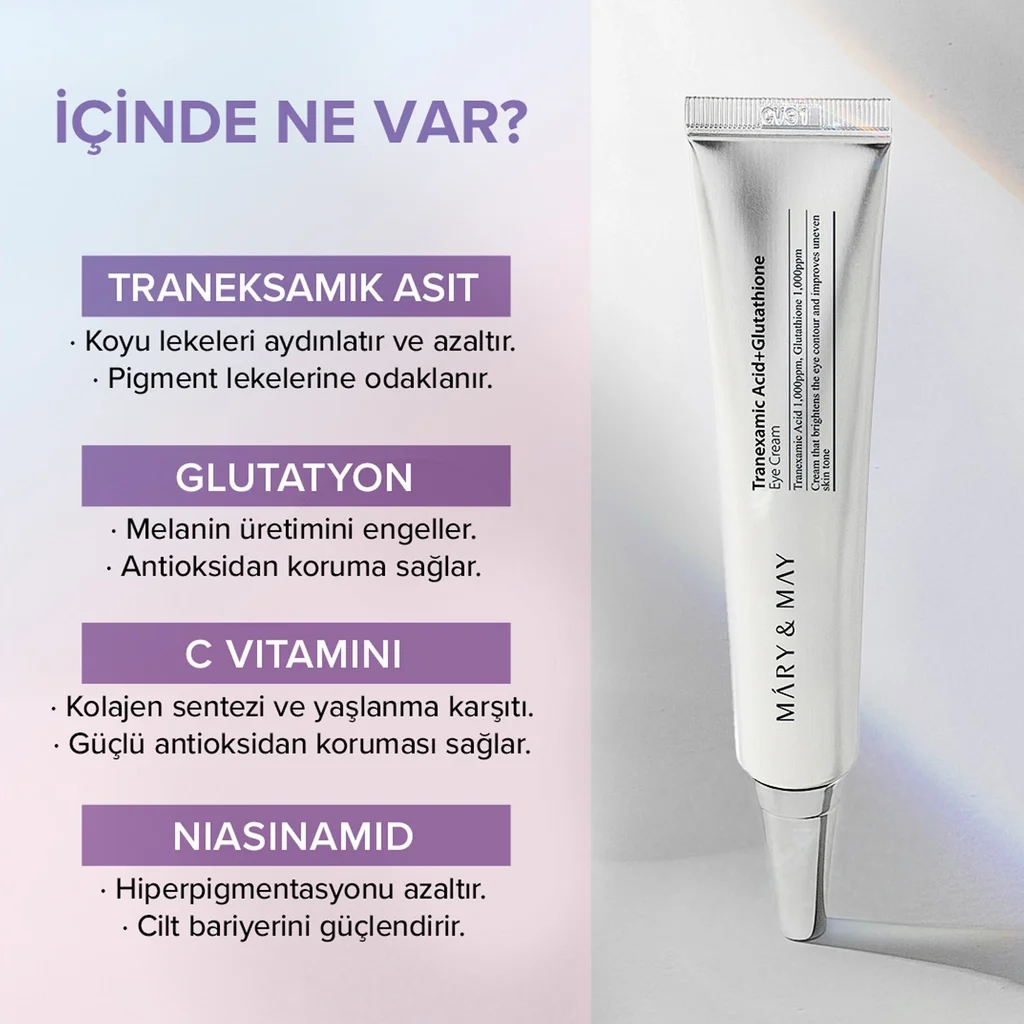 Mary May Tranexamic Acid + Glutathione Eye Cream 30 ml