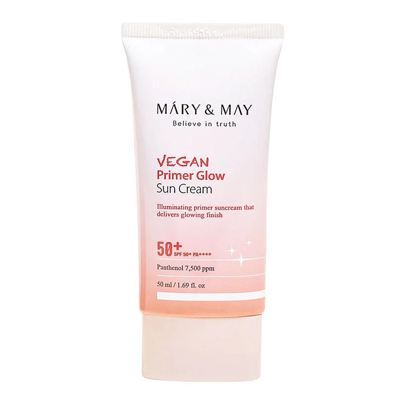 Крем для загара Mary May Веганский Праймер Сияние SPF 50 50 мл
