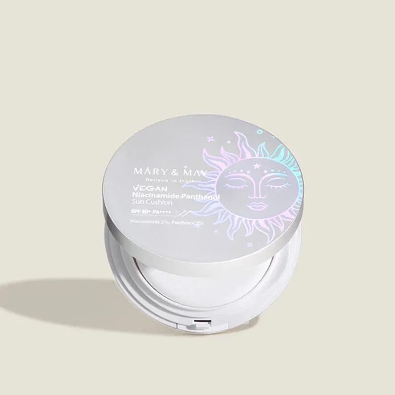 Mary May Vegan Niacinamide Panthenol Sun Cushion Spf 50+ Pa++++ 25 g