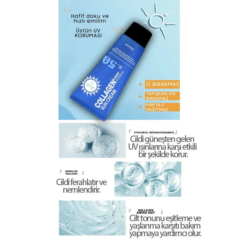 Eshumi Vitamin Laser Collagen Sunscreen Spf 50+ Pa+++ 70 ml