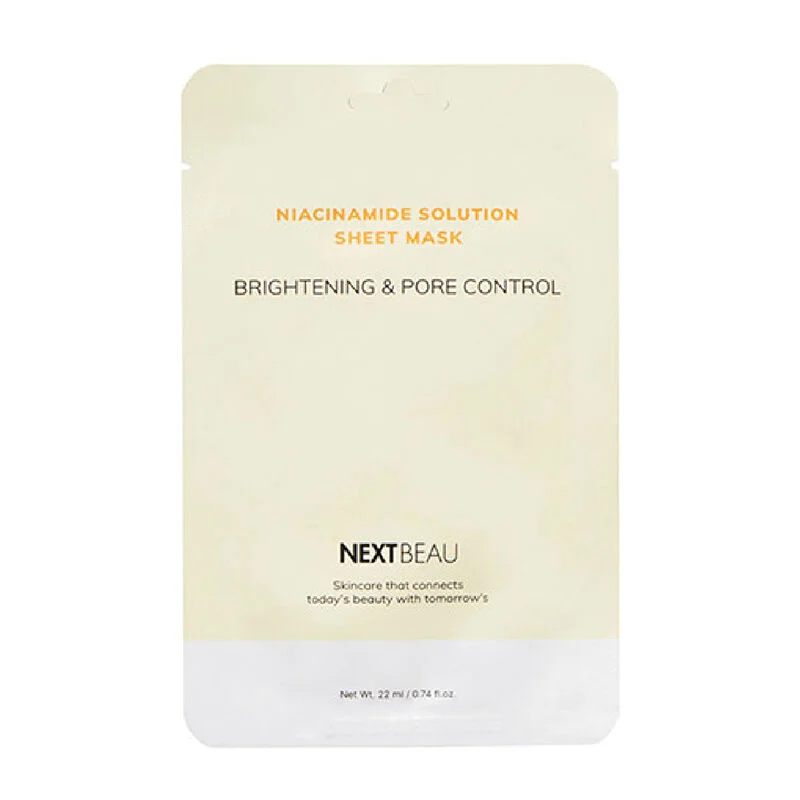 Next Beau Niacinamid Anti-Falten Tuchmaske 22ml