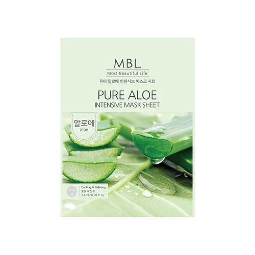 Маска для лица Teresia Mbl Pure Aloe Интенсивная 23 мл