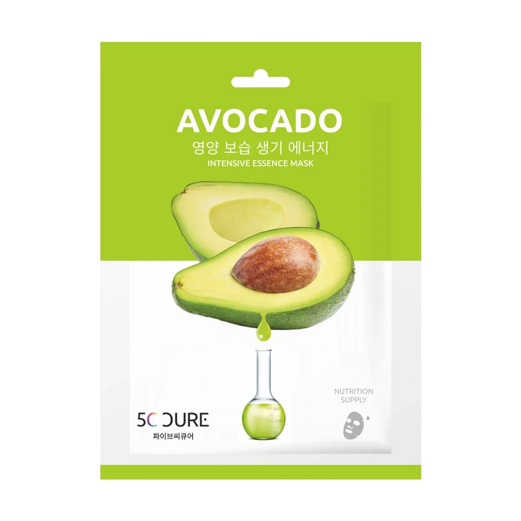 5C Cure Ampoule Paper Mask Avocado 25 ml