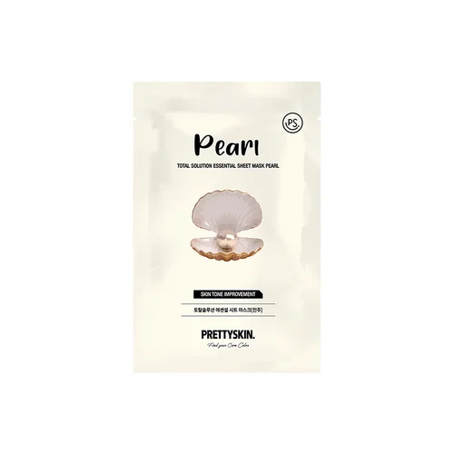 Prettyskin Total Solution Essential Sheet Mask - Pearl 23 g