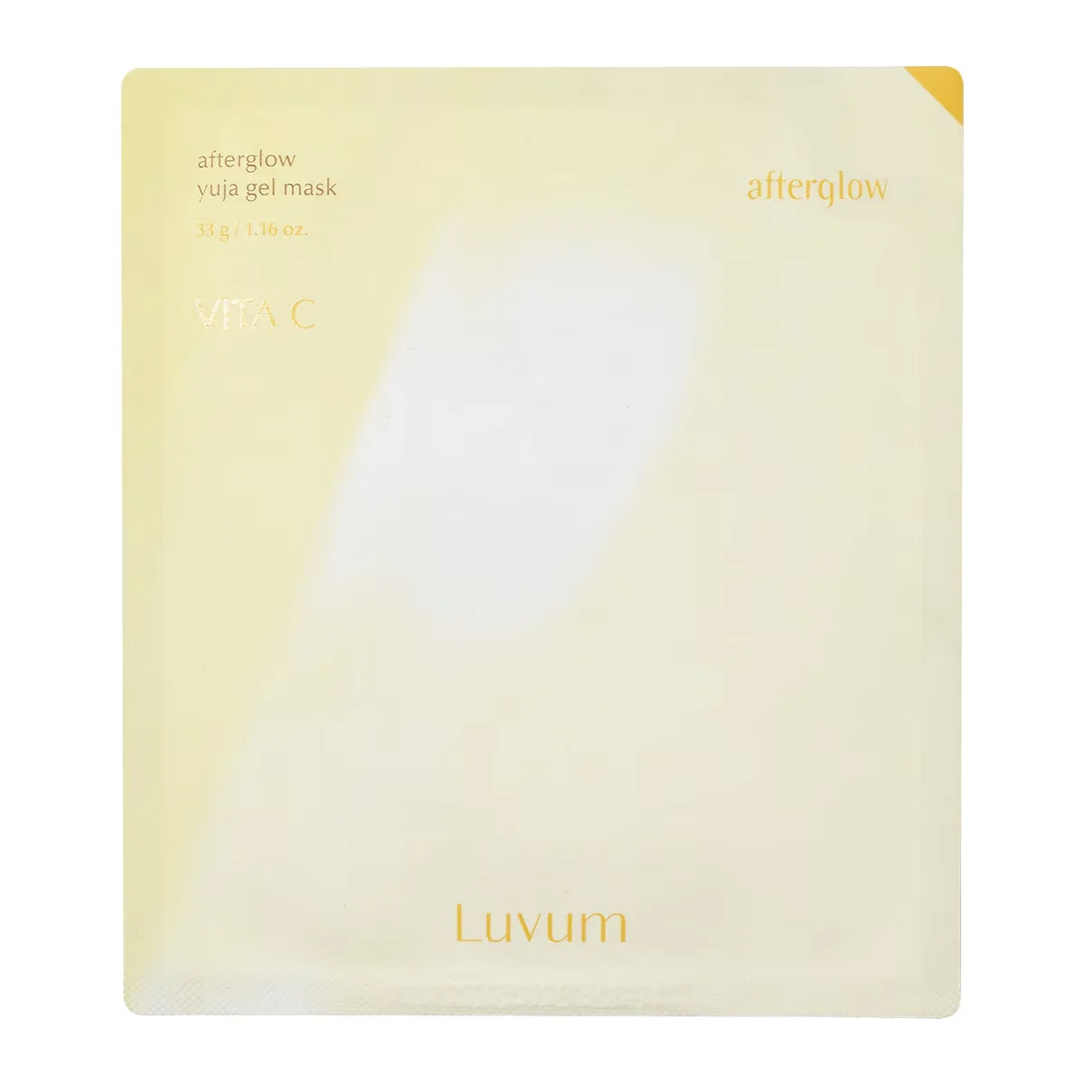 Luvum Afterglow Yuja Clearing Gel Mask 33 g