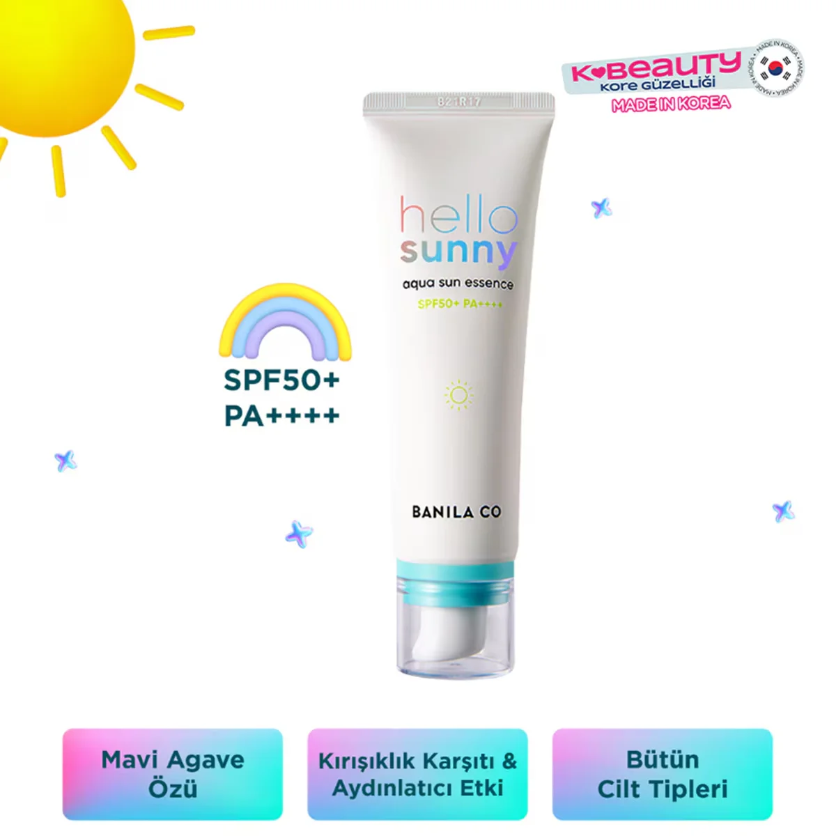 Banila Co Hello Sunny SPF50 Feuchtigkeitsspendende Sonnencreme 50ml