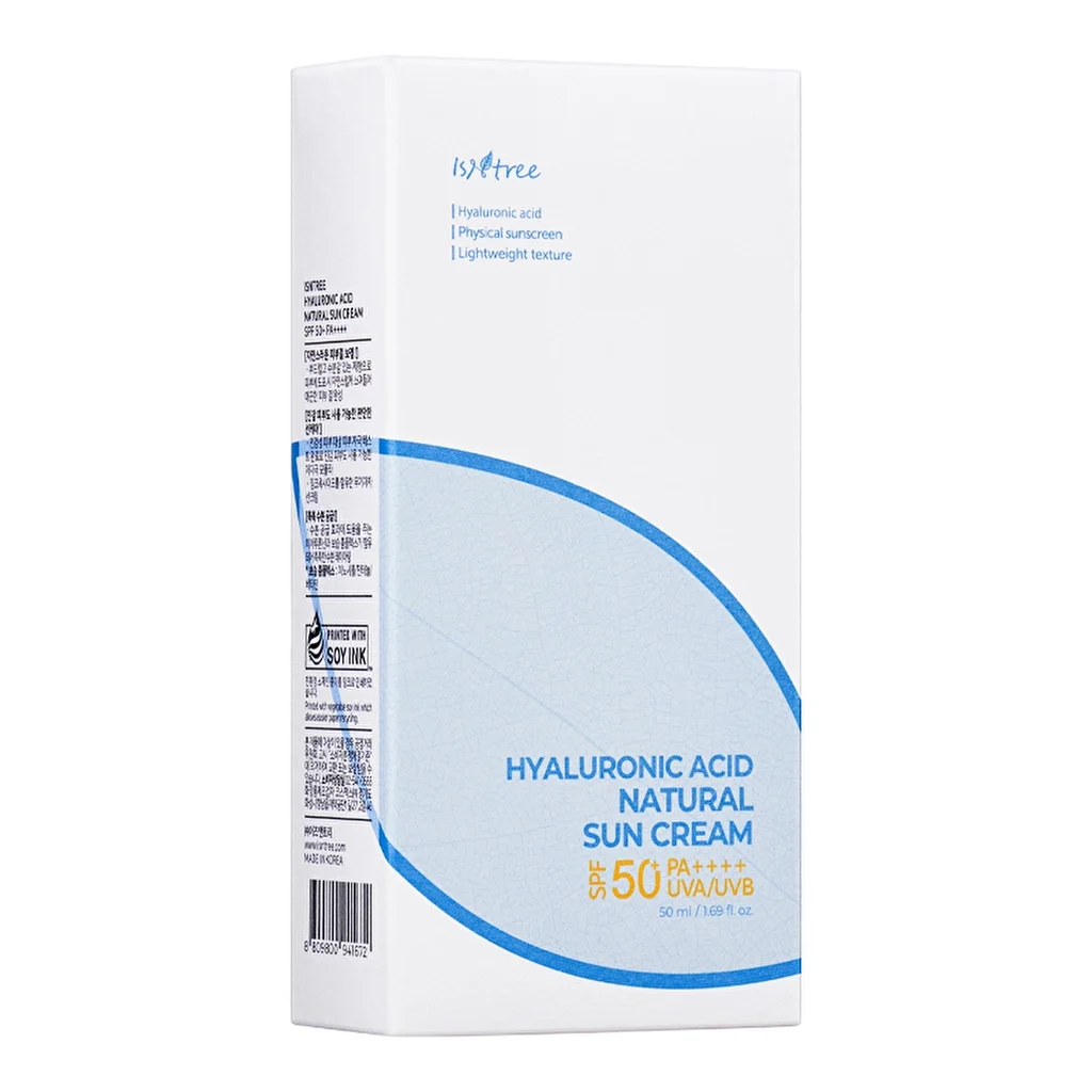 Isntree Hyaluronic Acid Natural Sunscreen Spf 50+ Pa++++ 50 ml