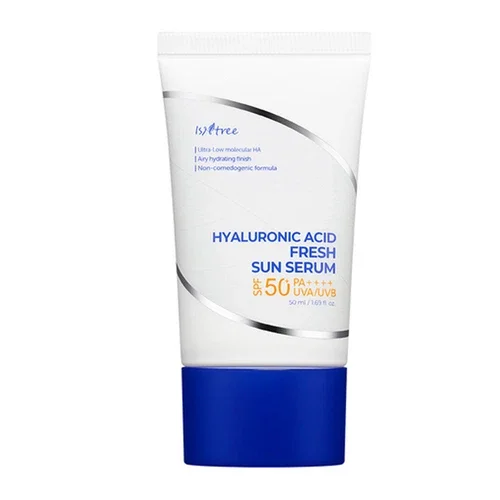 Сыворотка с гиалуроновой кислотой для лица солнцезащитный крем SPF50+ PA++++ 50мл от Essentree