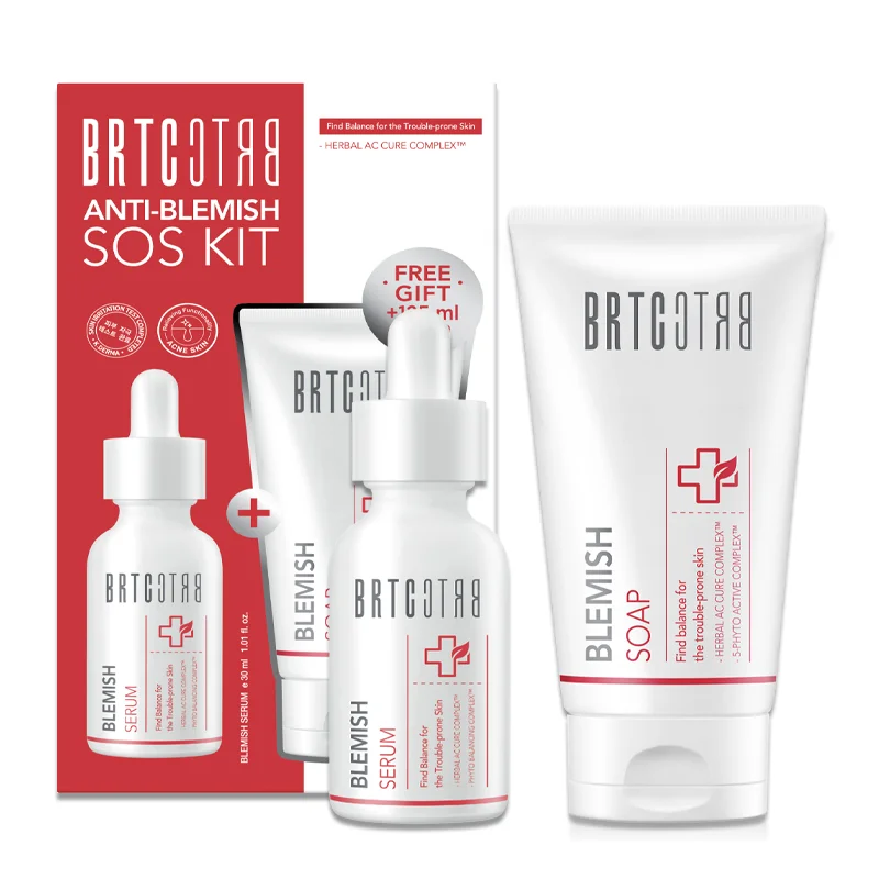 BRTC Acne Care Set: Soap + Serum 125 ml