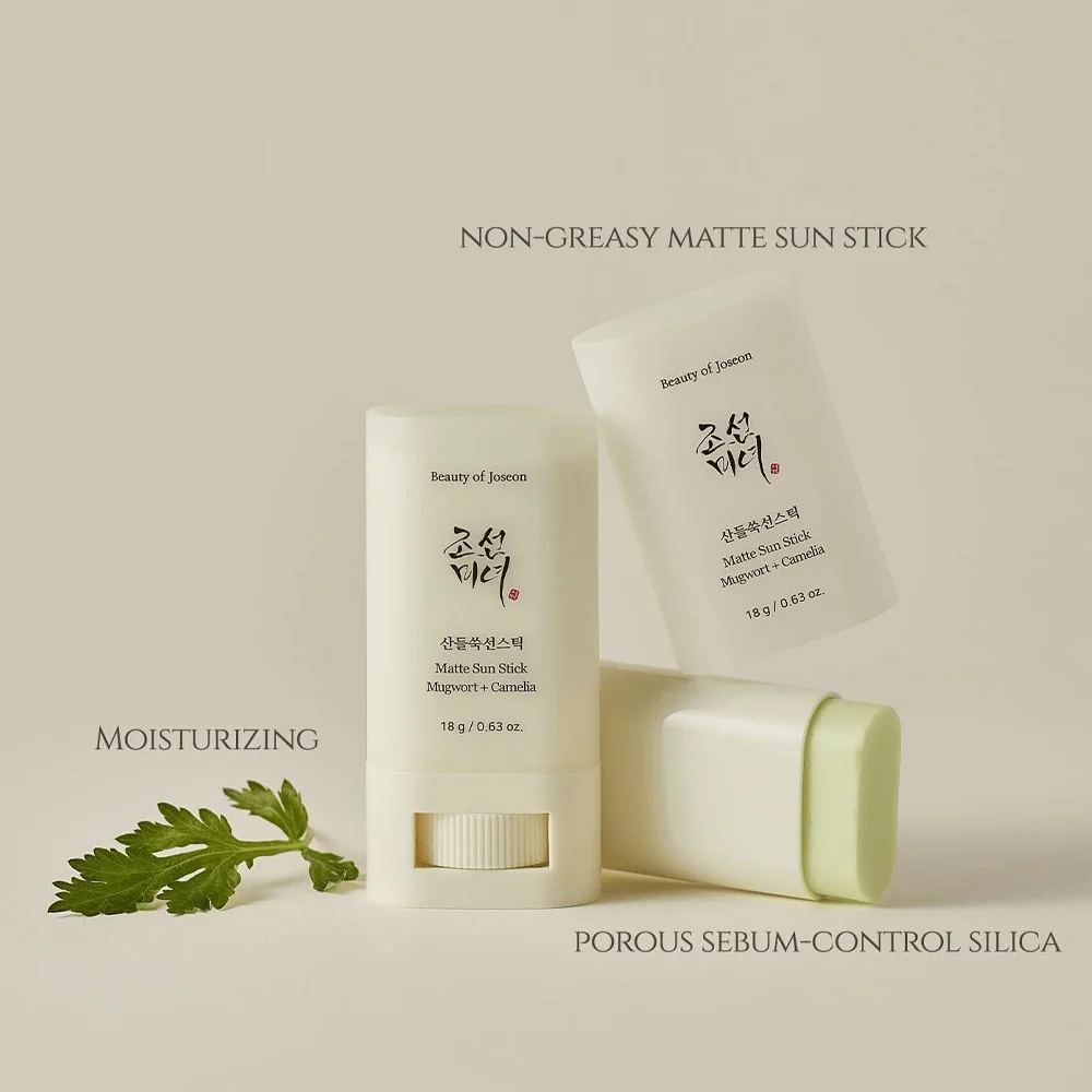Beauty Of Joseon Mugwort &amp; Camellia Matte Stick Sunscreen Spf 50 18 g