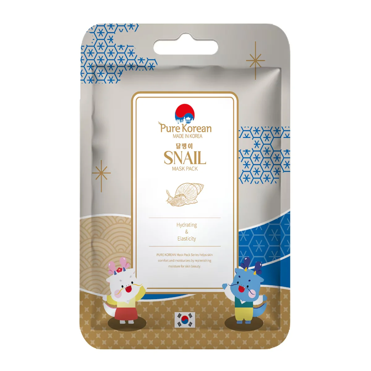 Маска для лица с улиткой из Кореи от Pure