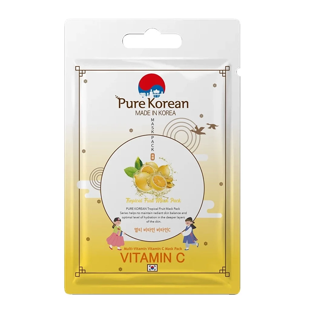Pure Korean Multi-vitamin C Face Mask
