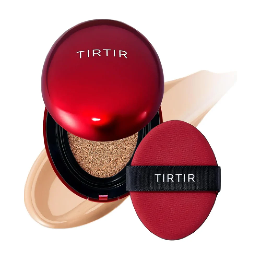 Корейская красная кушонная основа натуральная 4.5г N°21W от Tirtir