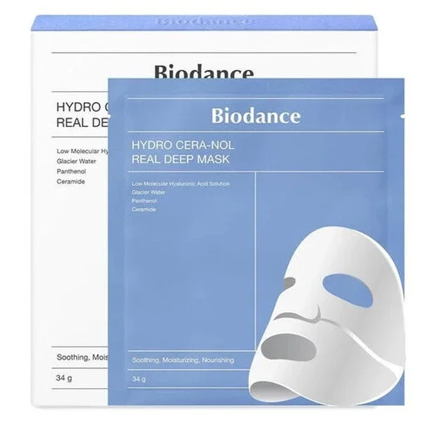Biodance Hydro Cera-nol Real Deep Mask 34 gr - Face Mask - 4 pcs