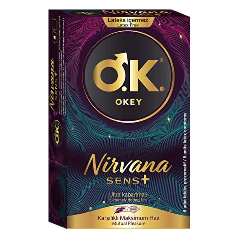 Okey Nirvana Kühlende Latexfreie Kondome