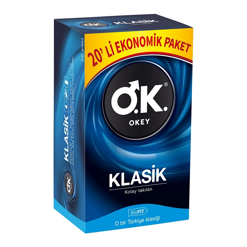 Okey Classic Kondome 20er Pack