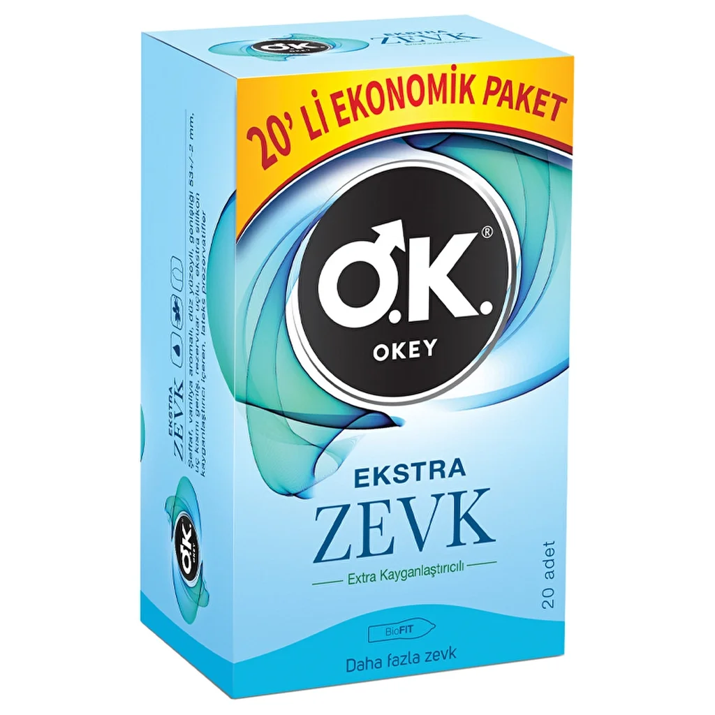 Okey Extra Pleasure Gleitgelkondome