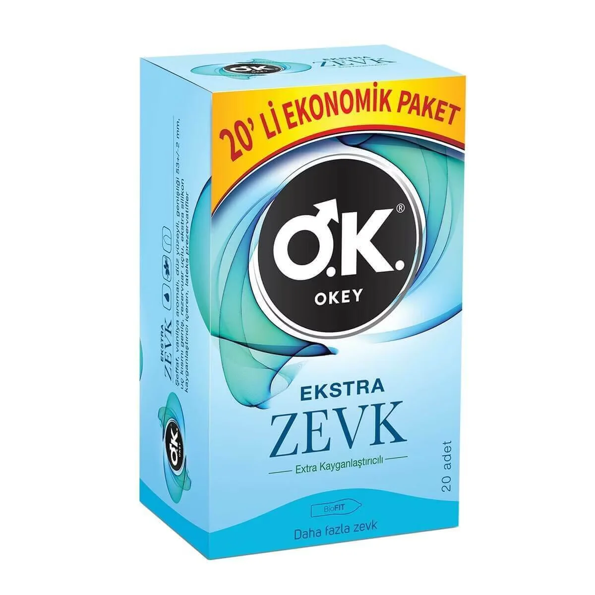 Okey Extra Pleasure Gleitgelkondome
