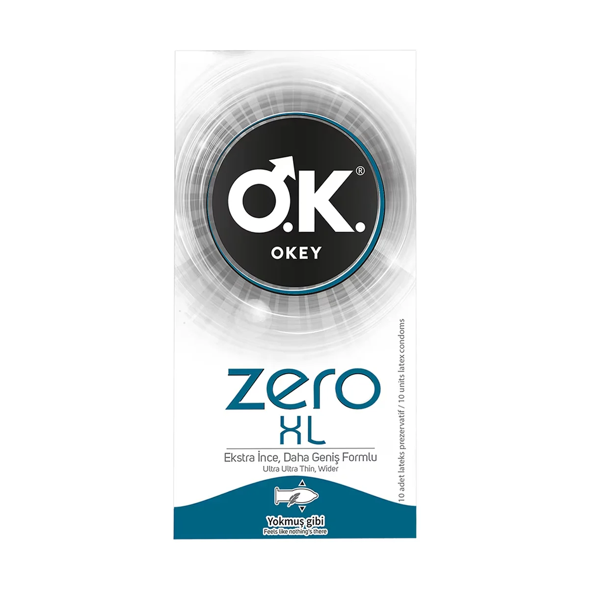 Okey Condom Zero Xl 10 pack