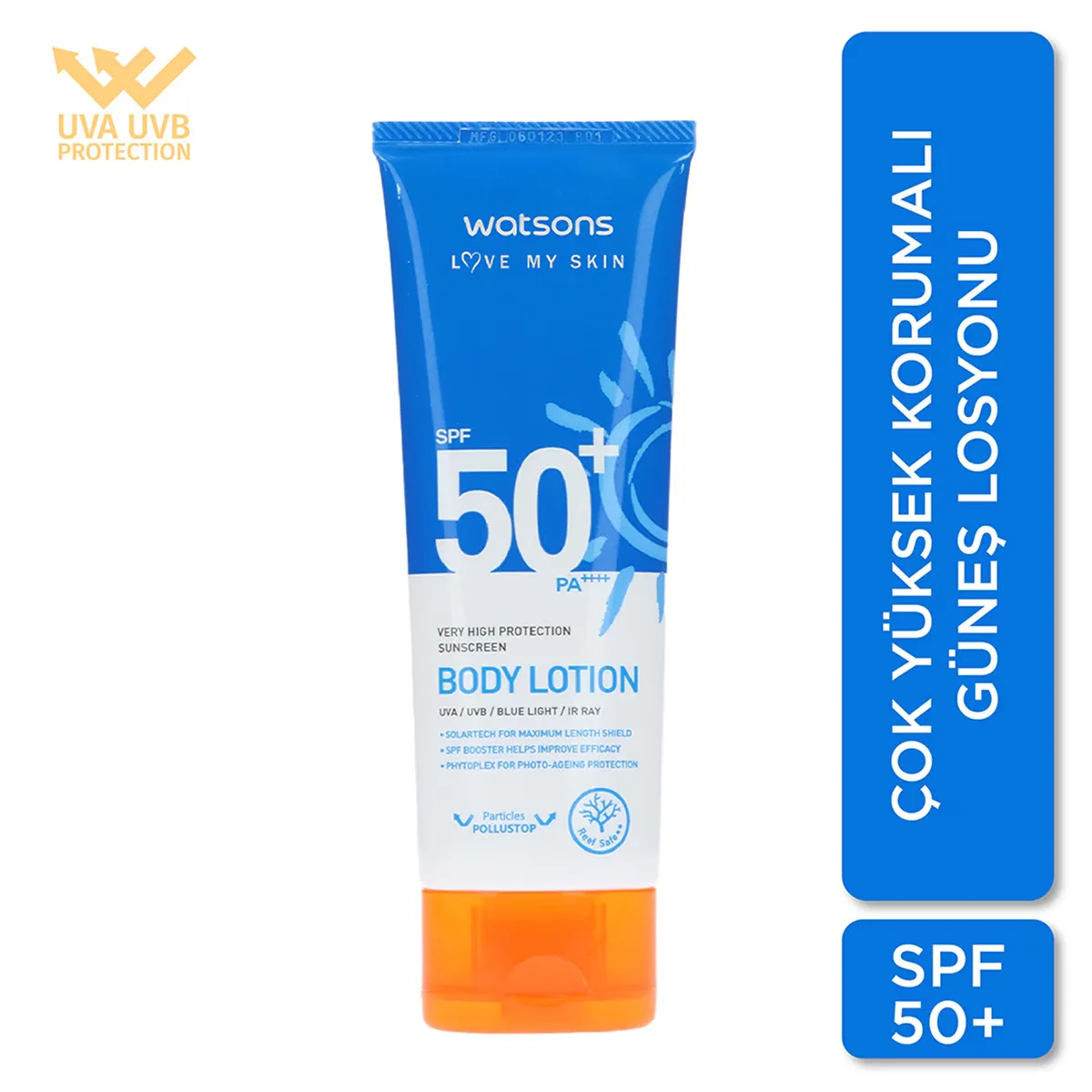 Watsons Very High Protection Body Lotion Spf50+ 100 ml - Blue