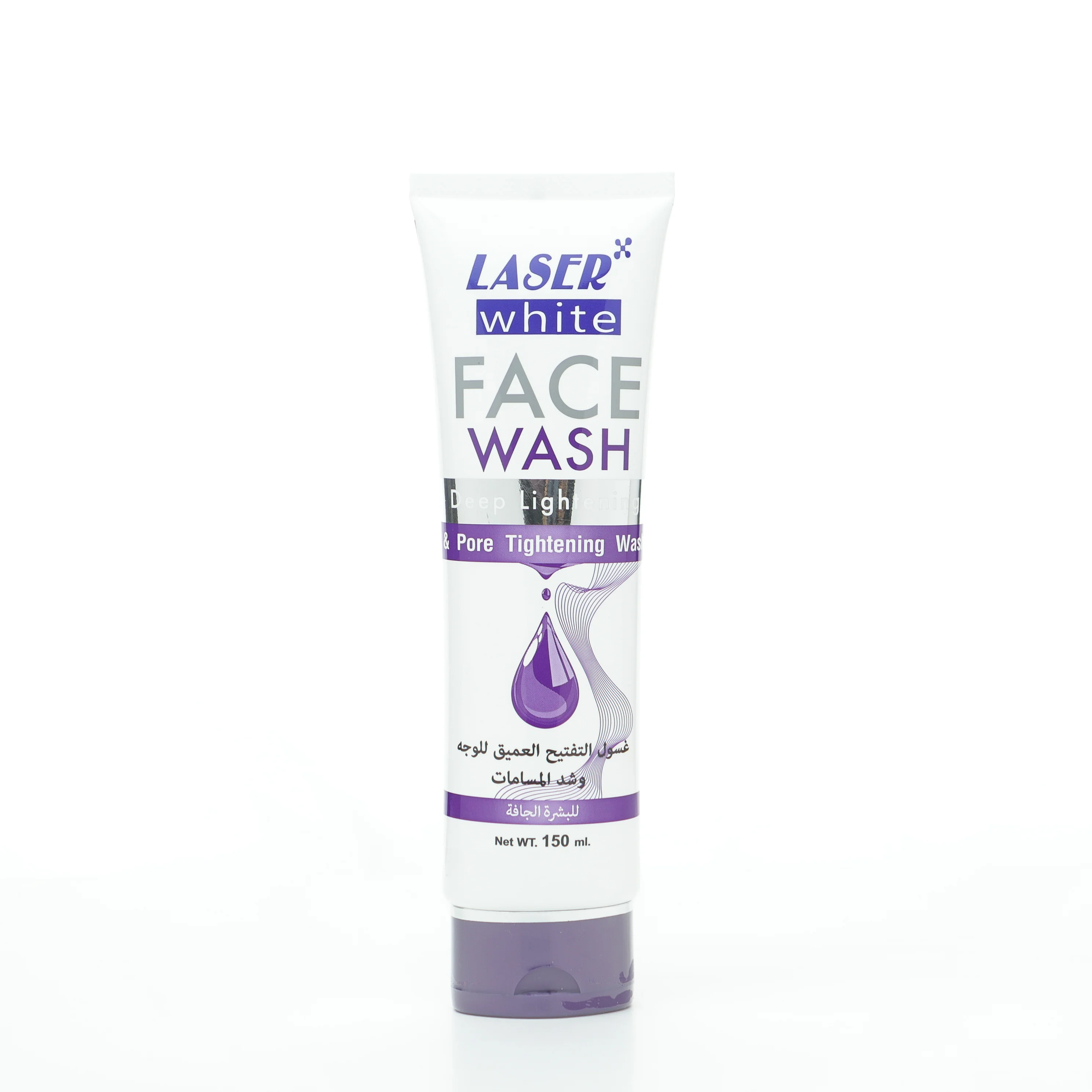 Deep Cleansing and Pore Tightening Face Wash for Dry Skin by Laser White