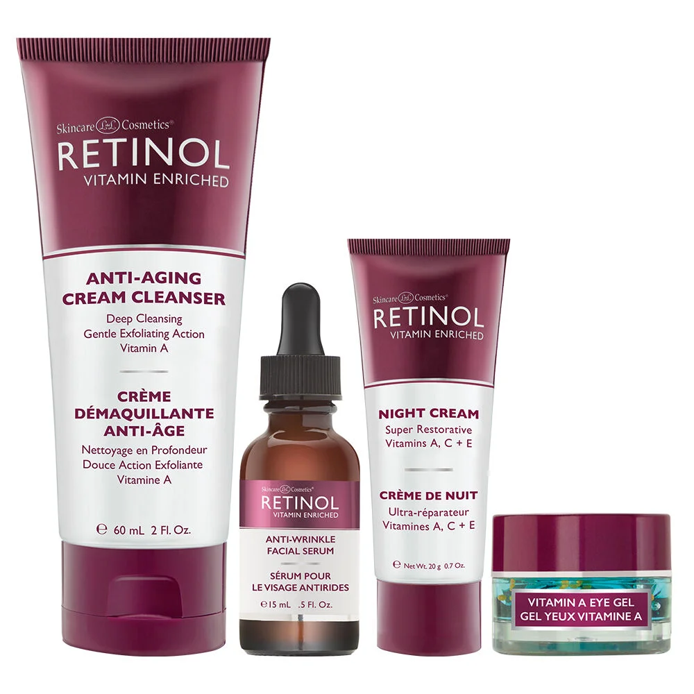 Retinol Anti-Aging Skincare Set by SkinCare Cosmetics