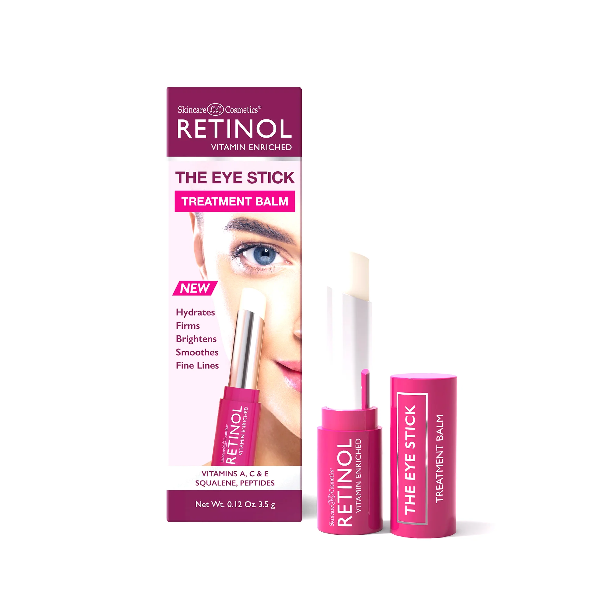 Retinol Eye Balm for Treating Under-Eye Aging Signs from Skincare Cosmetics 3.5 ml