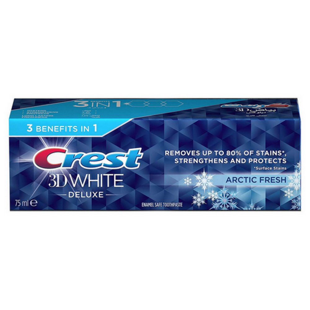 Crest 3D White Deluxe Cooling Freshness Toothpaste 75ml