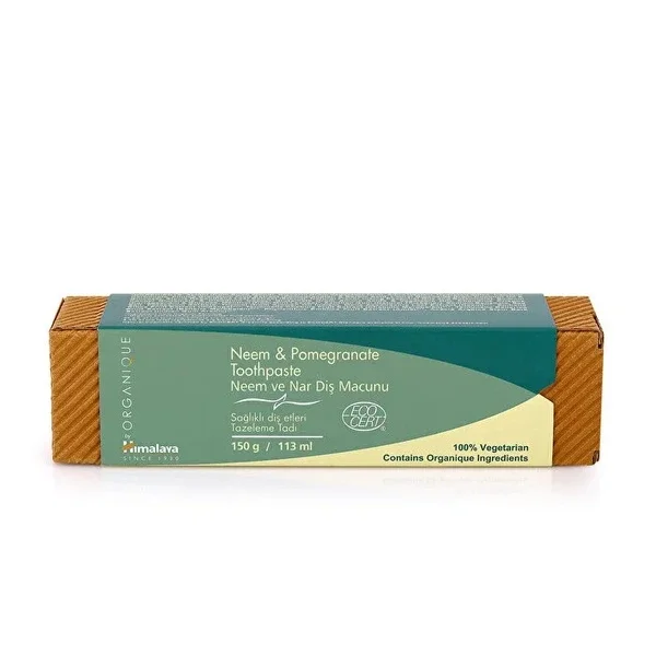 Himalaya Organic Neem Toothpaste 150g - Ayurvedic Herbal Care