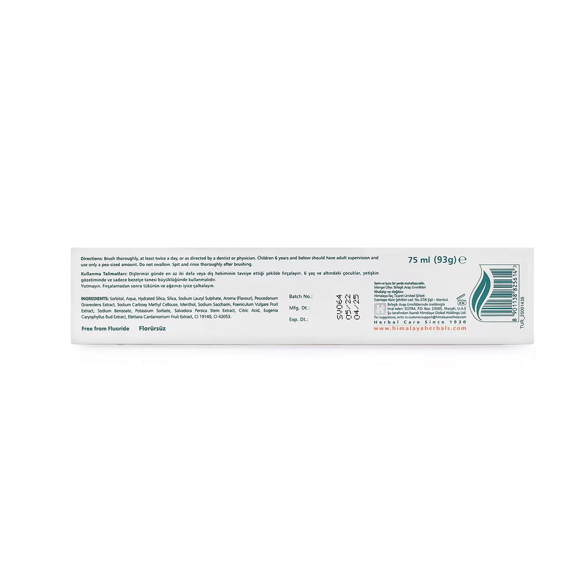 Himalaya Toothpaste Mint Freshness 75 ml