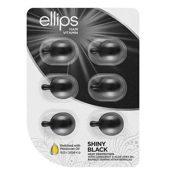 Ellips Black Hair Shining Hair Vitamin 6 capsules