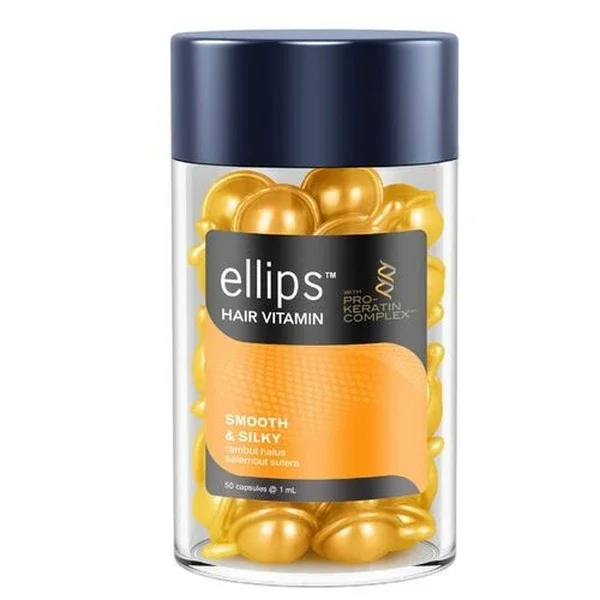 Ellips Smooth And Silky Pro-keratin Complex Hair Vitamin - Silky 50 capsules