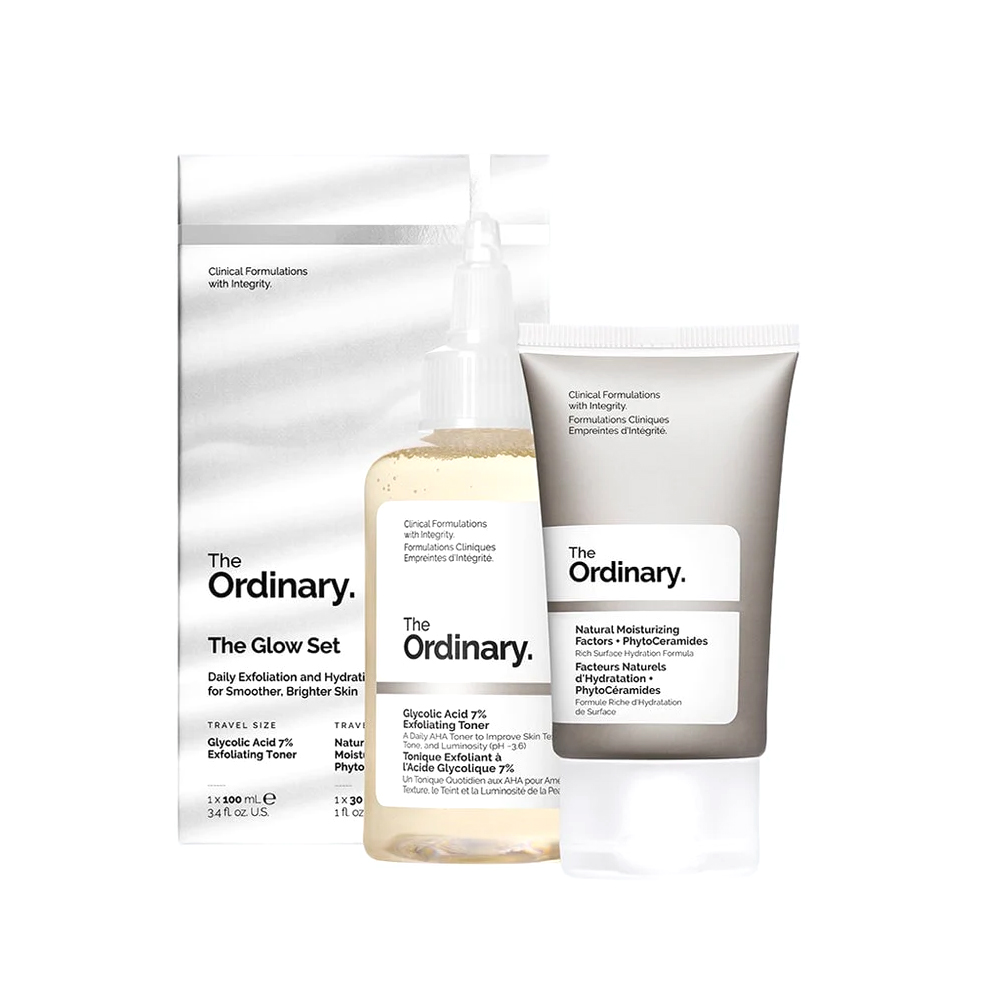 The Ordinary Glycolic Acid Toner + Moisturizer Eyewear Set