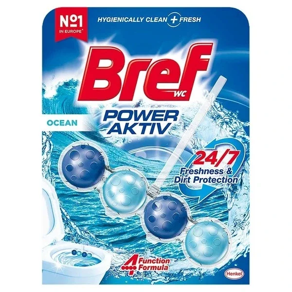 Bref Power Active Ocean Toilet Block – Anti-Lime & Freshness
