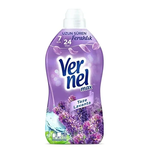 Vernel Fabric Softener Narcissus & Lavender 1440 ml