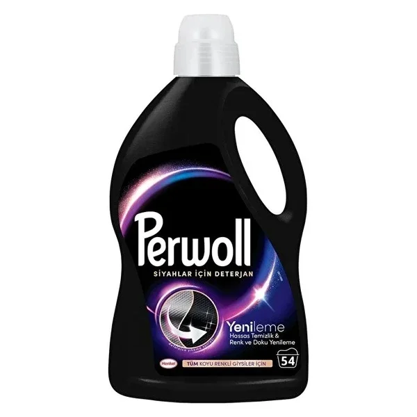 Perwoll Sensitive Care Liquid Detergent Black Refresh (50 Washes) 3000 ml