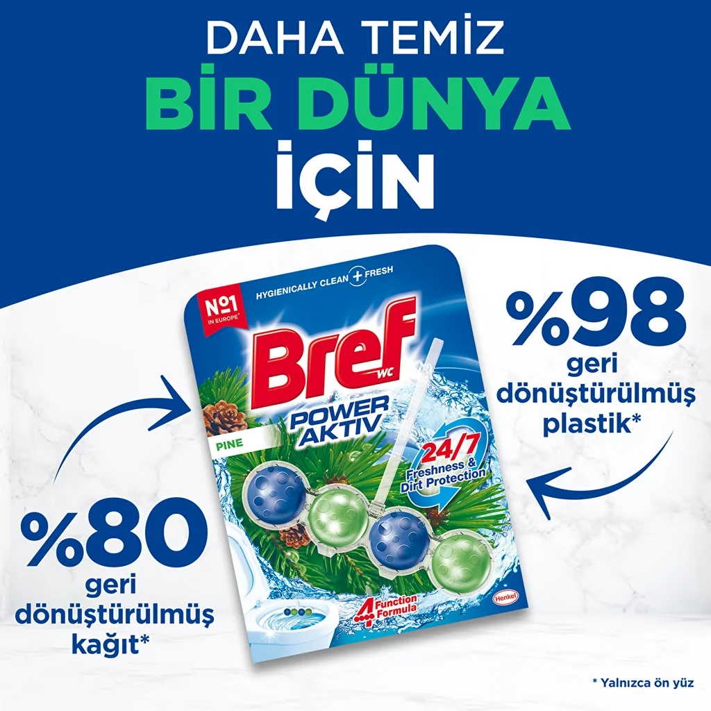 كتلة مرحاض صلبة بنكهة الصنوبر من بريف (دوباك) Bref